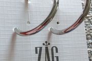 "ZAG" Hoop Earrings (Brand New) PRICE DROP