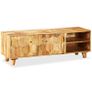 TV Cabinet Solid Mango Wood 118x35x40 cm Image 4