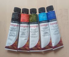 Daler Rowney Georgian Oil Paints 5 Tubes 120ml
