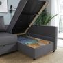 ikea Friheten corner sofa bed grey LIKE NEW Image 4