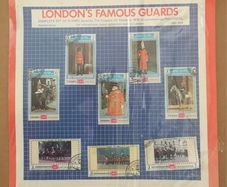 London Famous Guards Complete set of Stamps issued by The Kingdom of Yemen in 1970 to commemorate Philympia.