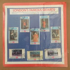 London Famous Guards Complete set of Stamps issued by The Kingdom of Yemen in 1970 to commemorate Philympia.