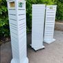 Retail Display Stand - Spinning Floor Stand - White - Two Available! Image 3
