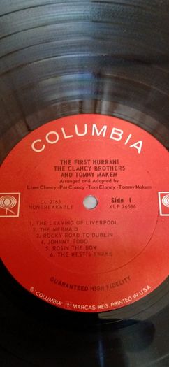 The Clancy Brothers & Tommy Makem LP Collection - 4 X LP - Irish Music