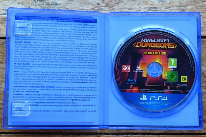 Minecraft Dungeons Hero Edition Playstation Game