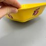 Weetabix 70th Anniversary Square Breakfast Cereal Yellow Collectable Bowl Image 3