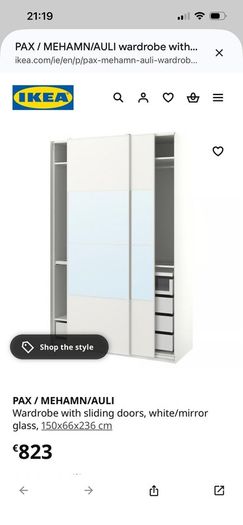 IKEA Pax wardrobe