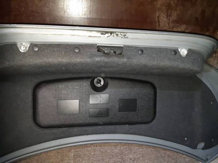 BMW 5 Series Boot Lid Grey BMW E60 Saloon 2006