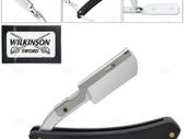 Shavette Straight Edge Razor 5x WILKINSON Shaving Razor Blades #2