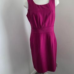 Never Worn. Flattering magenta dress from South. Size 14.