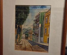 Casimiro Motta signed Watercolour