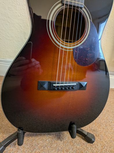 Eastman E1P-DLX-SB Deluxe Parlor Guitar