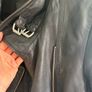 All Saints Bales Black Leather Biker Jacket UK6 Image 5