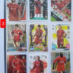 Liverpool Football Cards (shiny, Special, Etc)