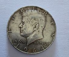 1964 kennedy half dollar