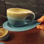 Stylish Pair cups and Saucers Image 2