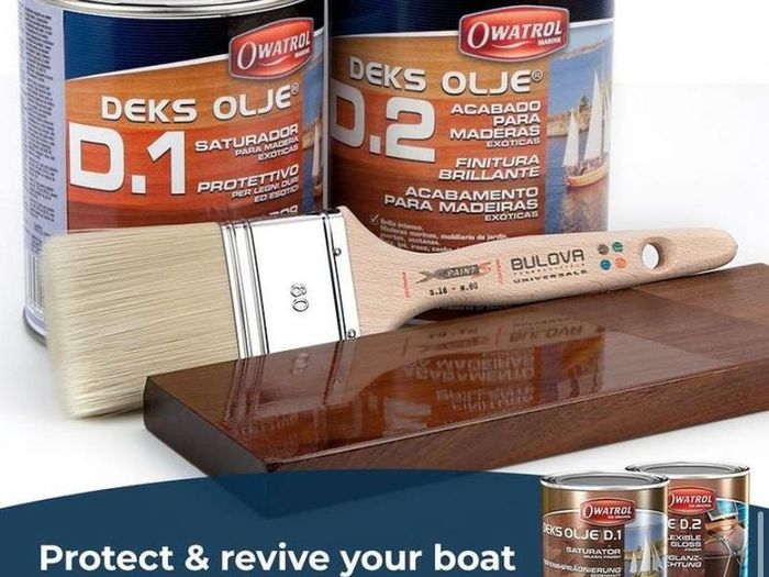 VARNISH - Flexible high gloss oil varnish for interior and exterior wood - DeksOljeD2