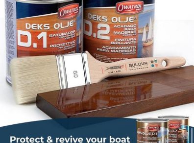 VARNISH - Flexible high gloss oil varnish for interior and exterior wood - DeksOljeD2