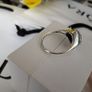 New genuine pandora purple pave ring Image 4