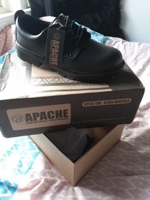 steel toe work shoes new