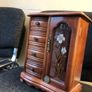 Vintage Large Wooden Jewellery Box Image 2