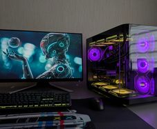 Full Setup Amd Ryzen Gaming Pc  | 5600 | Rtx 4060 | 32gb Ram | 1tb No M.2 | 750w Gold | 27" Fhd