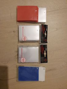 New Ultra-Pro Sleeves various colours 66x91mm (fits phonecard Callcard)