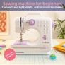 Brand New Sewing machine for beginners with built-in LED light and foot pedal | 12 stitch Image 2