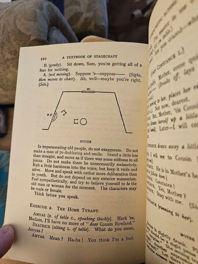 A Textbook Of Stagecraft. Vintage Paperback In Good Condition.  See Photos For Same.