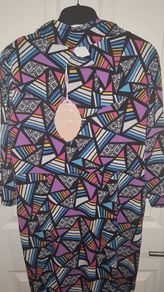 Nwt Jolie Moi Abstract Dress Uk 16