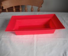 Red Plastic Flower Arranging Container for Sale