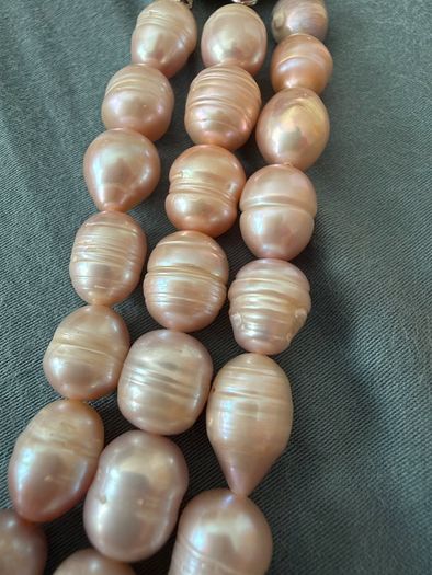 cultured freshwater baroque pearls necklace