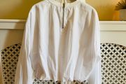 New Zara top with zip