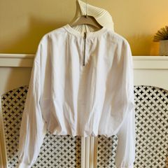 New Zara top with zip