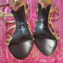 Brand New Nine West Gold shoes Image 3