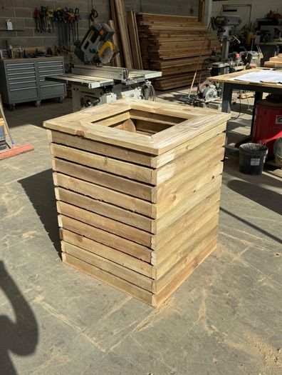 Weather proof timber planters / herb planter box/ planter bed