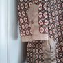 Brown Gold kaftan Small satin top Postage included Image 8