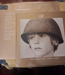 U2 - The Best of 1980 - 1990 - vinyl 2LP 1998 - Gatefold original issue PLUS TWO FREE CDs