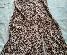 Animal print skirt