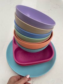 Kids bamboo dinnerware