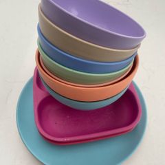 Kids bamboo dinnerware