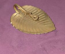 Vintage Brass Trinket Dish