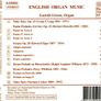 English Organ Music. CD. Free Postage! Image 2