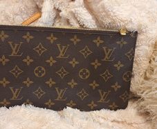 Louis Vuitton Neverfull Pouch Authentic
