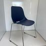 Blue office chair Image 3