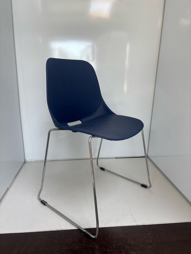 Blue office chair
