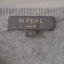 Designer N Peal Soft Grey Cashmere Cardigan bb Image 5