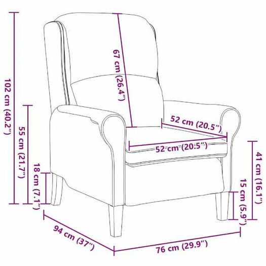 Armchair Light Grey