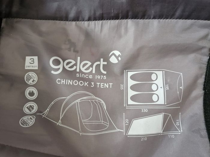Gilbert 3 man Chinook Tent