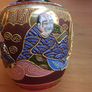 Japanese hand painted vase Image 6